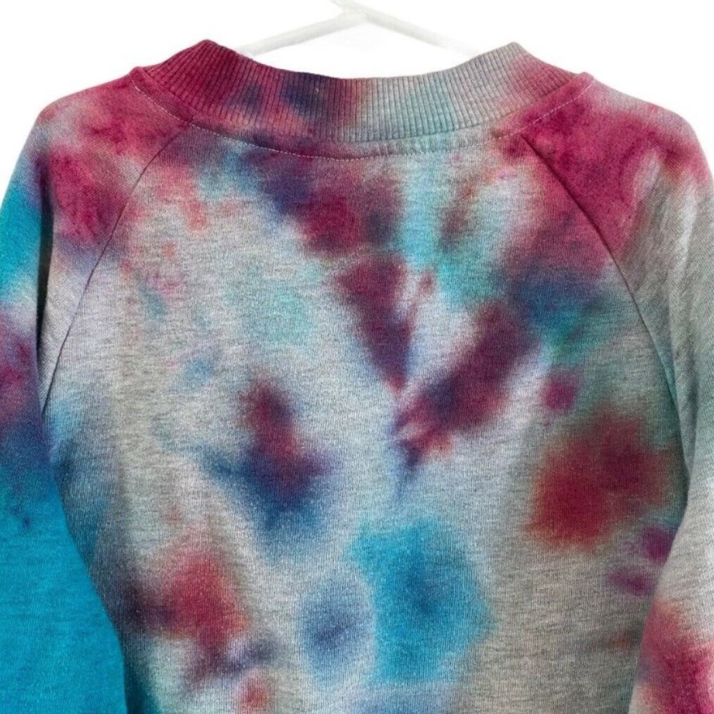 ⛔️SOLD⛔️ H&M Pullover Sweatshirt Custom Tie Dye XS - Picture 9 of 15
